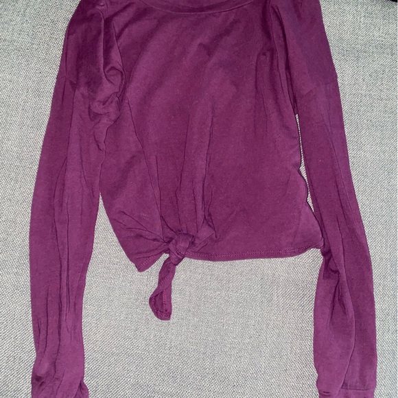 Purple crop top - Picture 1 of 2